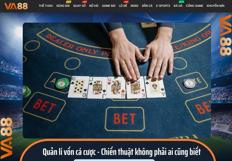 quản lí vốn cá cược