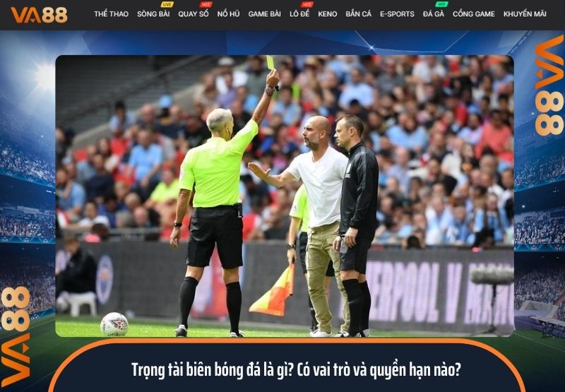 Trọng tài biên bóng đá