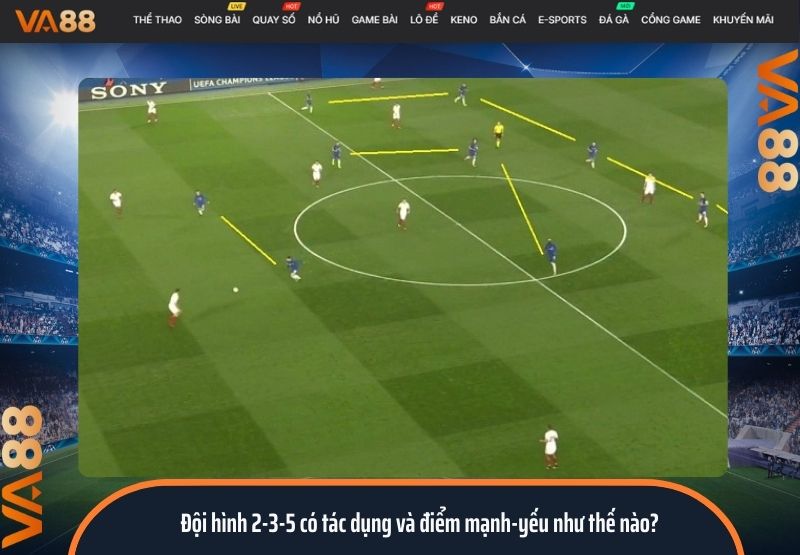Đội hình 2-3-5