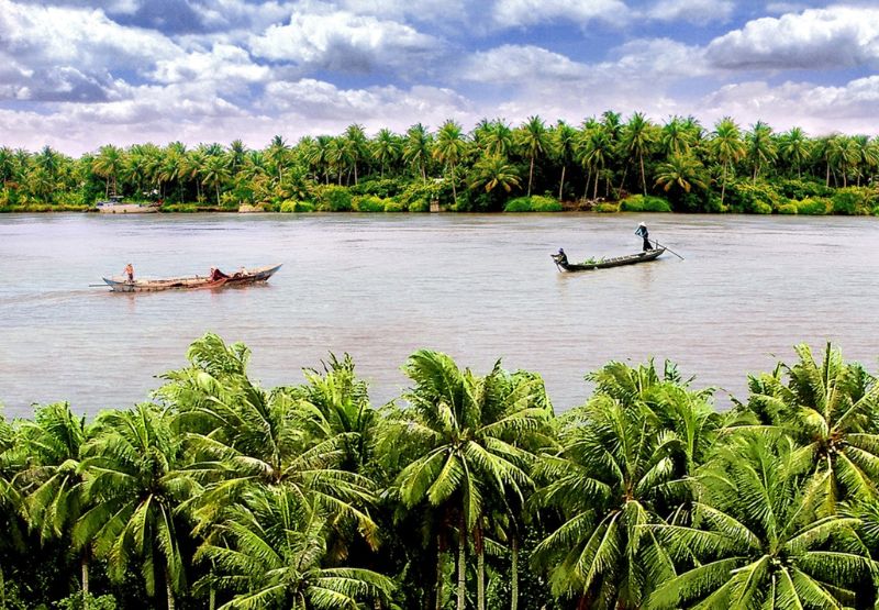 Nằm mơ thấy sông nước bị cạn 