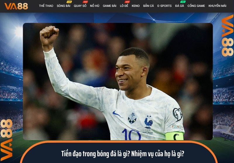 tiền đạo trong bóng đá