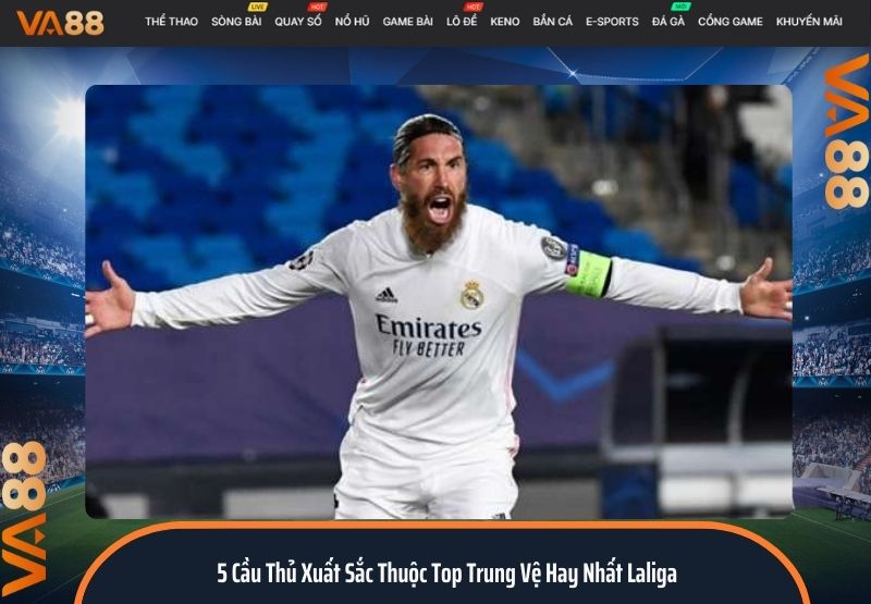 top trung vệ hay nhất Laliga